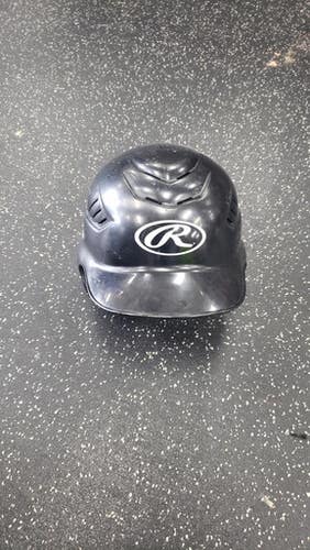 Used Rawlings BB HELMET Batting Helmet No Mask Black MD 11849-S000032761