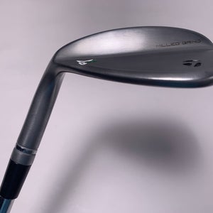 TaylorMade Milled Grind 4 Chrome Raw Lob Wedge LW 58* 11 DG Wedge Steel Mens LH
