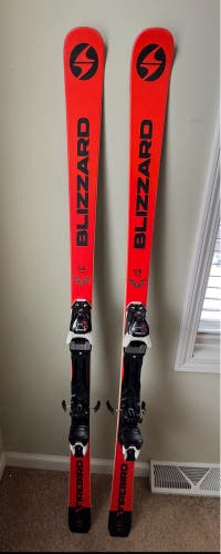 Blizzard  GS FIS 163 cm Racing Skis With Bindings (Used)