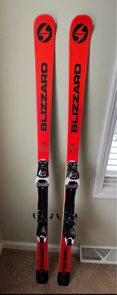 Blizzard  GS FIS 163 cm Racing Skis With Bindings (Used)