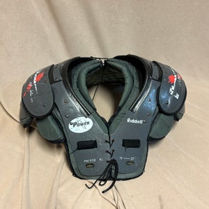 Extra Large Adult Riddell Power Shoulder Pads (Used)