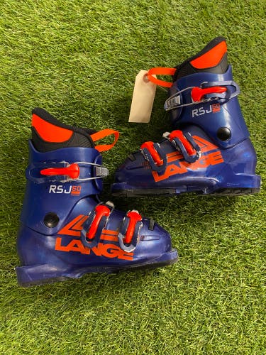 Mondo 18 & 18.5 Lange RSJ 50 JR Ski Boots (Used)