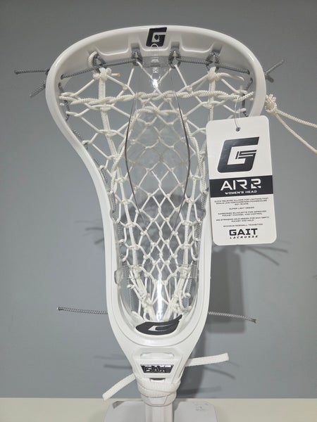 New GAIT AIR 2 Girls Lacrosse Head White Flex Pocket