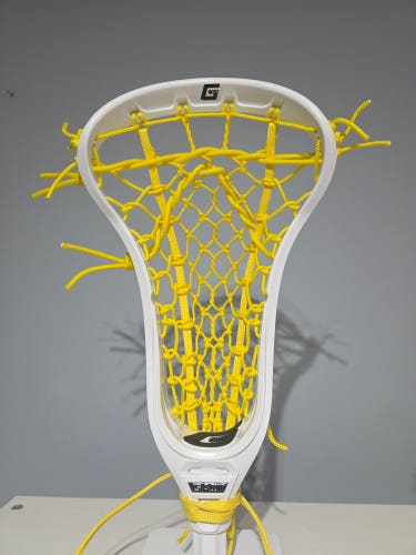 New GAIT AIR 2 Girls Lacrosse Head Yellow Flex Pocket