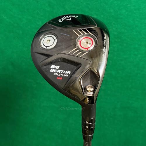 Callaway Big Bertha Alpha 816 14 Fairway Wood Aldila RIP Beta 70-X Extra Stiff
