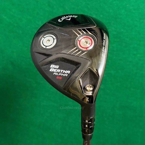 Callaway Big Bertha Alpha 816 14 Fairway Wood Aldila RIP Beta 70-X Extra Stiff