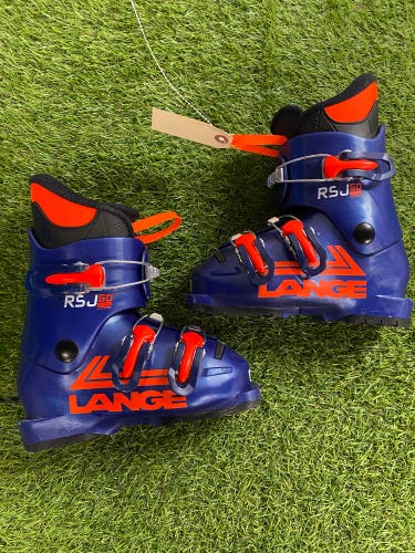 Mondo 18 & 18.5 Lange RSJ 50 JR Ski Boots (Used)