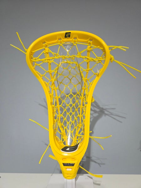 New GAIT AIR 2 Girls Lacrosse Head Yellow Flex Pocket