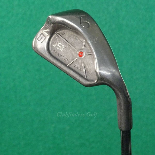 Ping ISI Stainless Red Dot Single 9 Iron Cushin JZ Steel Stiff