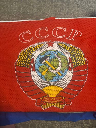 CCCP Fedorov Russian Hockey Jersey.