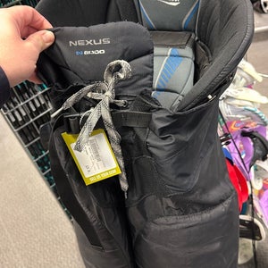 Bauer Nexus N8000 Used Large Black Junior Hockey Pants Ice hockey jr lg