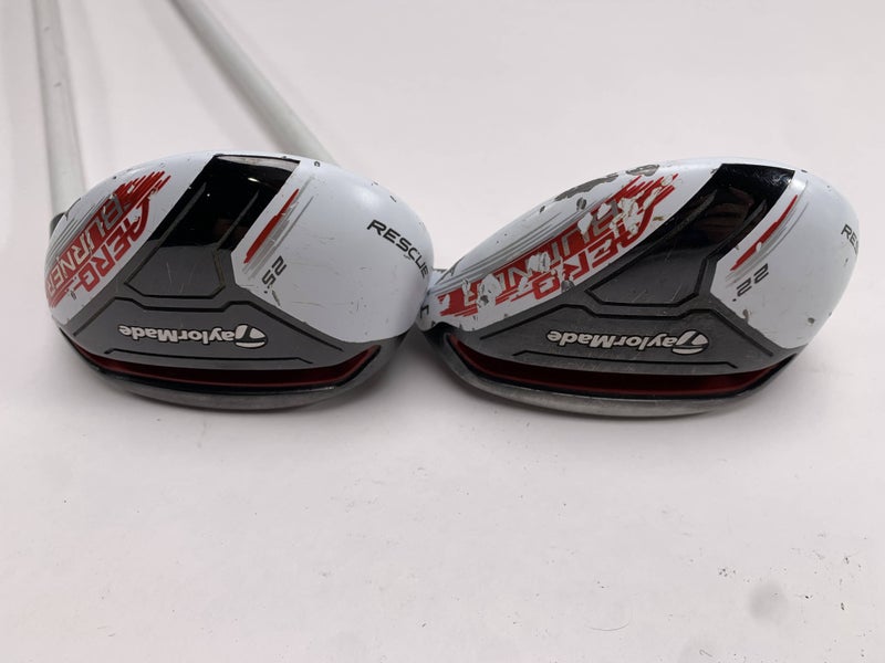 TaylorMade AeroBurner 4 & 5 Hybrid Set 22* 25* Matrix Speed Rul-Z Womens RH