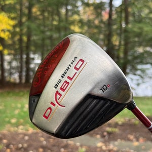 Callaway Big Bertha Diablo Draw Driver 10* w/Regular Shaft