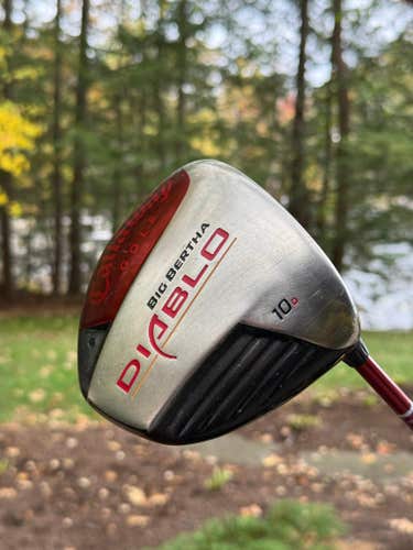 Callaway Big Bertha Diablo Draw Driver 10* w/Regular Shaft