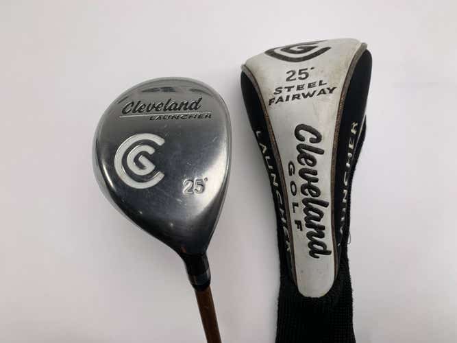 Cleveland Launcher 9 Fairway Wood 25* Launcher Gold 65g Regular Mens RH HC