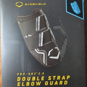 Victory Blue Evoshield double strap elbow guard. Adult large