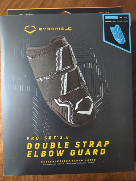 Victory Blue Evoshield double strap elbow guard. Adult large