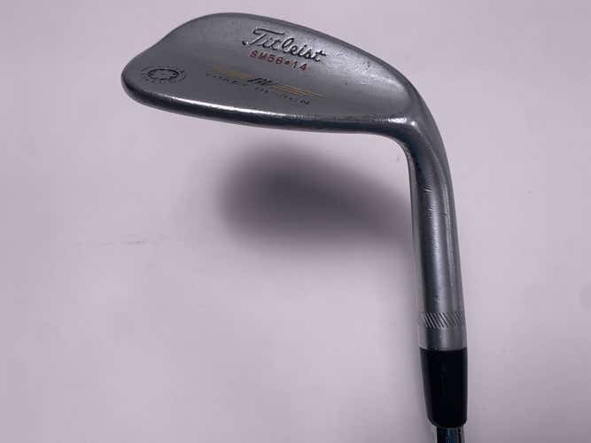 Titleist Vokey Spin Milled CC Chrome Sand Wedge SW 56* 14 Wedge Steel Mens RH