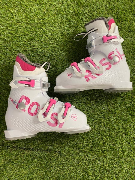 Mondo 21 & 21.5 Rossignol Comp J3 JR Ski Boots (Used)