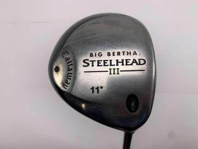 Callaway Steelhead III Driver 11* System III Regular Graphite Mens RH