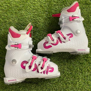 Mondo 21 & 21.5 Rossignol Comp J3 JR Ski Boots (Used)