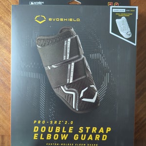 White Senior EvoShield Elbow Guard Elbow Protection (New) adult small.