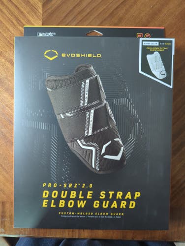 White Senior EvoShield Elbow Guard Elbow Protection (New) adult small.