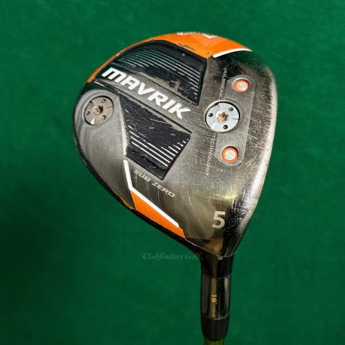 Callaway Mavrik Sub Zero 18 Fairway 5 Wood Aldila Wasabi 70-S Graphite Stiff