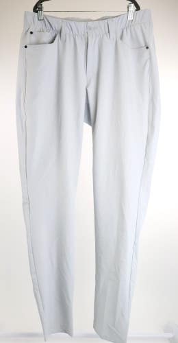 Under Armour UA Drive Pants Men's Size 34x32 Halo Gray  1364934-014 Stretch READ