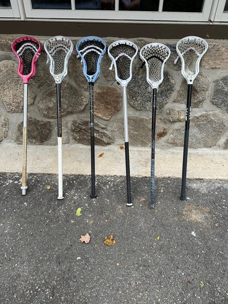 HUGE Lot of Lacrosse Sticks - Build Your Own