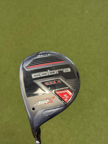 Left Handed Cobra '24 AIR-X Offset 16* 3 WOOD - Cobra 50 Regular Flex Ultralite