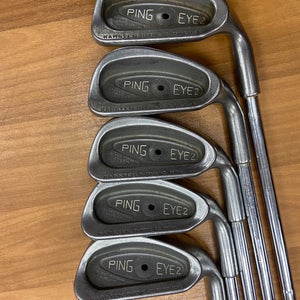 Ping Eye 2 RH Iron Set Black Dot R Flex 5 (#5,6,7,8,9)