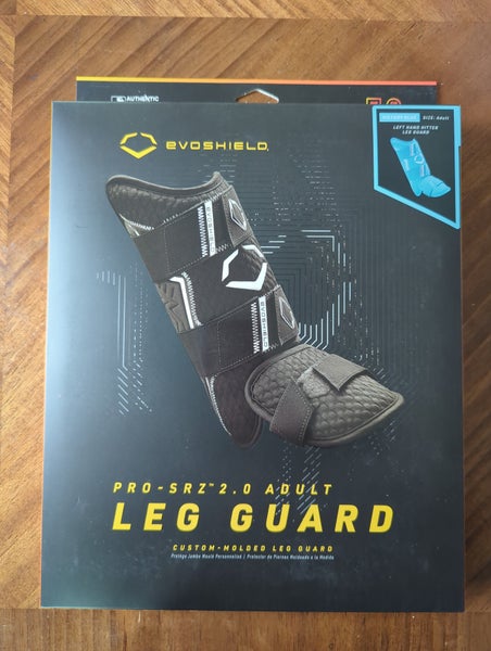 Victory Blue Senior EvoShield Leg guard Shin Guards (New) left hand hitter