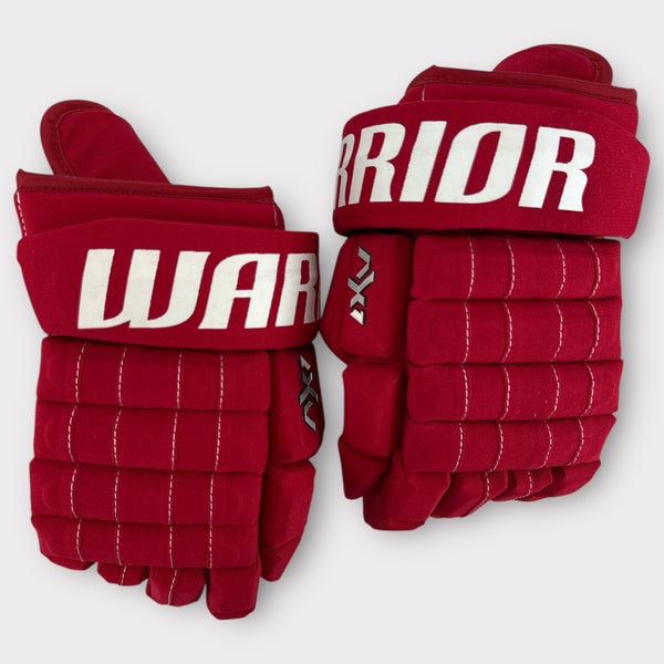 Pro Stock New 13" Warrior AX1 Detroit Red Wings Hockey Gloves Zetterberg