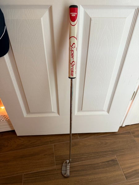 Red Unisex Odyssey Crimson Series Mallet Right Handed Putter Uniflex 34" (Used)