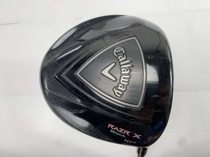 Callaway Razr X Black Driver 10.5* Fujikura Motore F8 50g Regular Mens RH