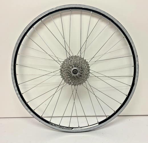 Alexrims 9-Speed 36-Spoke Black Aluminum 26" Rear Wheel Deore XT M756A Hub
