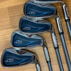 Top Flite XL RH Iron Set Ladies Flex (#6,7,8,9,W) Graphite Shaft