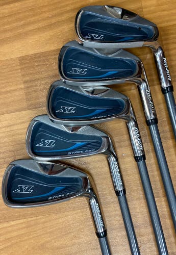 Top Flite XL RH Iron Set Ladies Flex (#6,7,8,9,W) Graphite Shaft