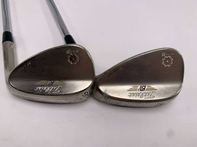 Titleist Vokey SM5 Gold Nickel Wedge Set 52* 12 56* 10 Wedge Steel Mens RH