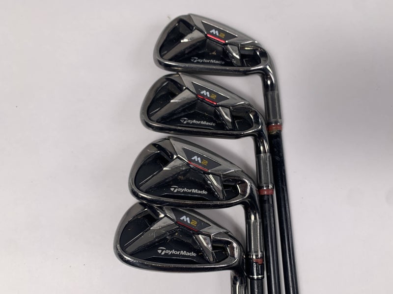 TaylorMade M2 Iron Set 6-PW REAX 65g Regular Graphite Mens RH No 9 iron
