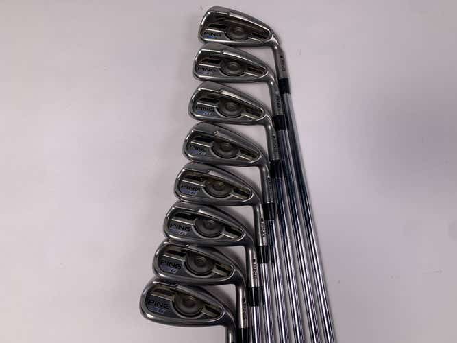 Ping G 2016 Iron Set 4-PW+AW Black Dot AWT 2.0 Regular Steel Mens RH