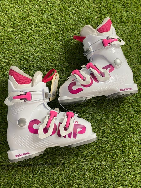 Mondo 19 & 19.5 Rossignol Comp J3 JR Ski Boots (Used)