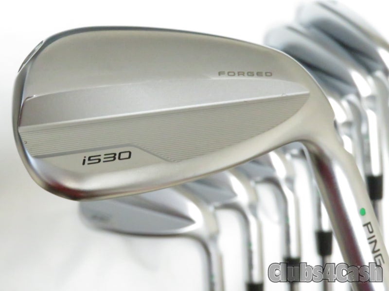 PING i530 Irons Green Dot Dynamic Gold 120 S300 Stiff Flex 4-P+Uw .. MINT