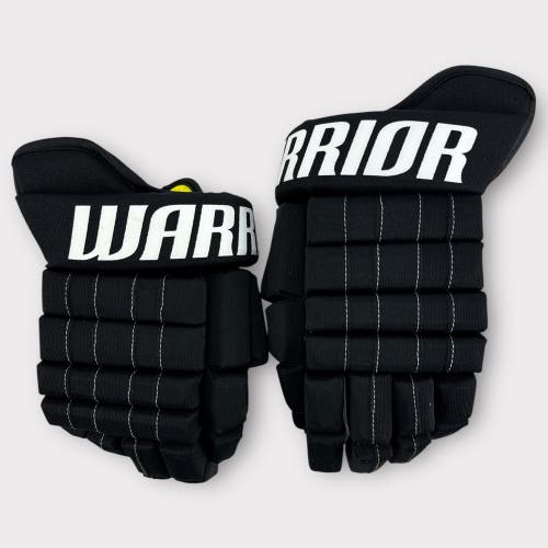 Pro Stock Used 14" Warrior Franchise Black Hockey Gloves