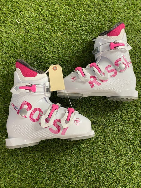 Mondo 21 & 21.5 Rossignol Comp J3 JR Ski Boots (Used)
