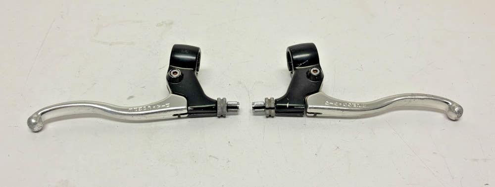 Vintage 1980s Dia-Compe 4-Finger Shor Pull Mountain Bike Break Levers CLAEN