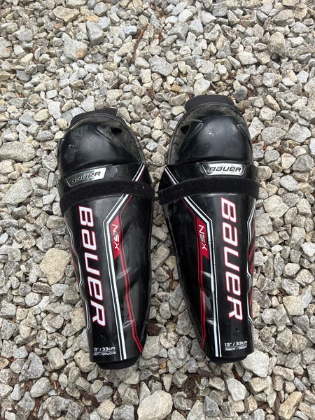 Junior Bauer NSX 13" Shin Pads (Used)