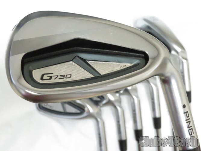 PING G730 Irons Black Dot AWT 3.0 Regular Flex 5-P+Uw  Retro Specs