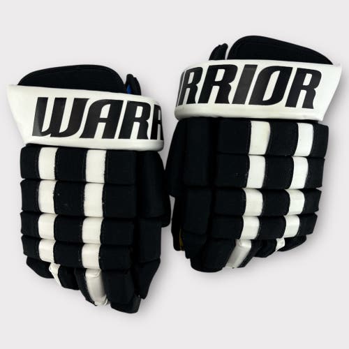 Pro Stock New 14" Warrior Franchise Pittsburgh Penguins Hockey Gloves CPR Mods